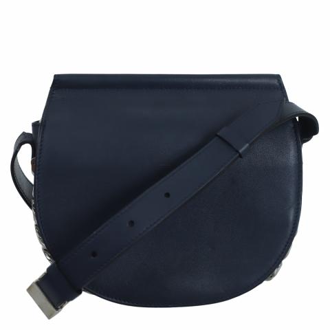 Sell Givenchy Infinity Mini Saddle Crossbody Bag Dark Blue HuntStreet